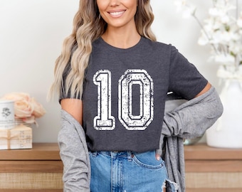 Custom Number Shirt, Your Number Shirt, Personalized Sports Number Custom Football, Number Shirt, Custom Sports Number Shirt,Custom Football