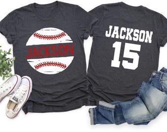 Custom Baseball Team Shirt: Personalized Baseball Mom Tee