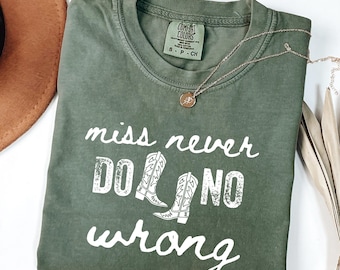Comfort Colors Wallen Concert Tee: Country Music Lyrics Graphic Shirt