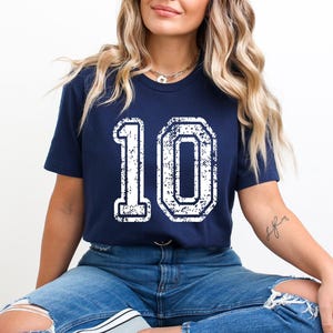 Comfort Colors Custom Number Shirt, Your Number Shirt, Personalized Sports Number Custom Football, Number Shirt, Custom Sports Number Shirt
