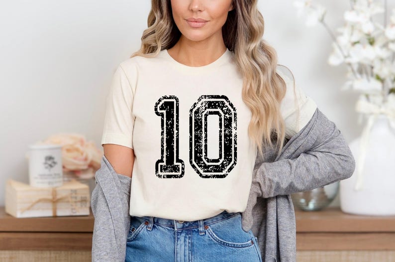 Comfort Colors Custom Number Shirt, Your Number Shirt, Personalized Sports Number Custom Football, Number Shirt, Custom Sports Number Shirt