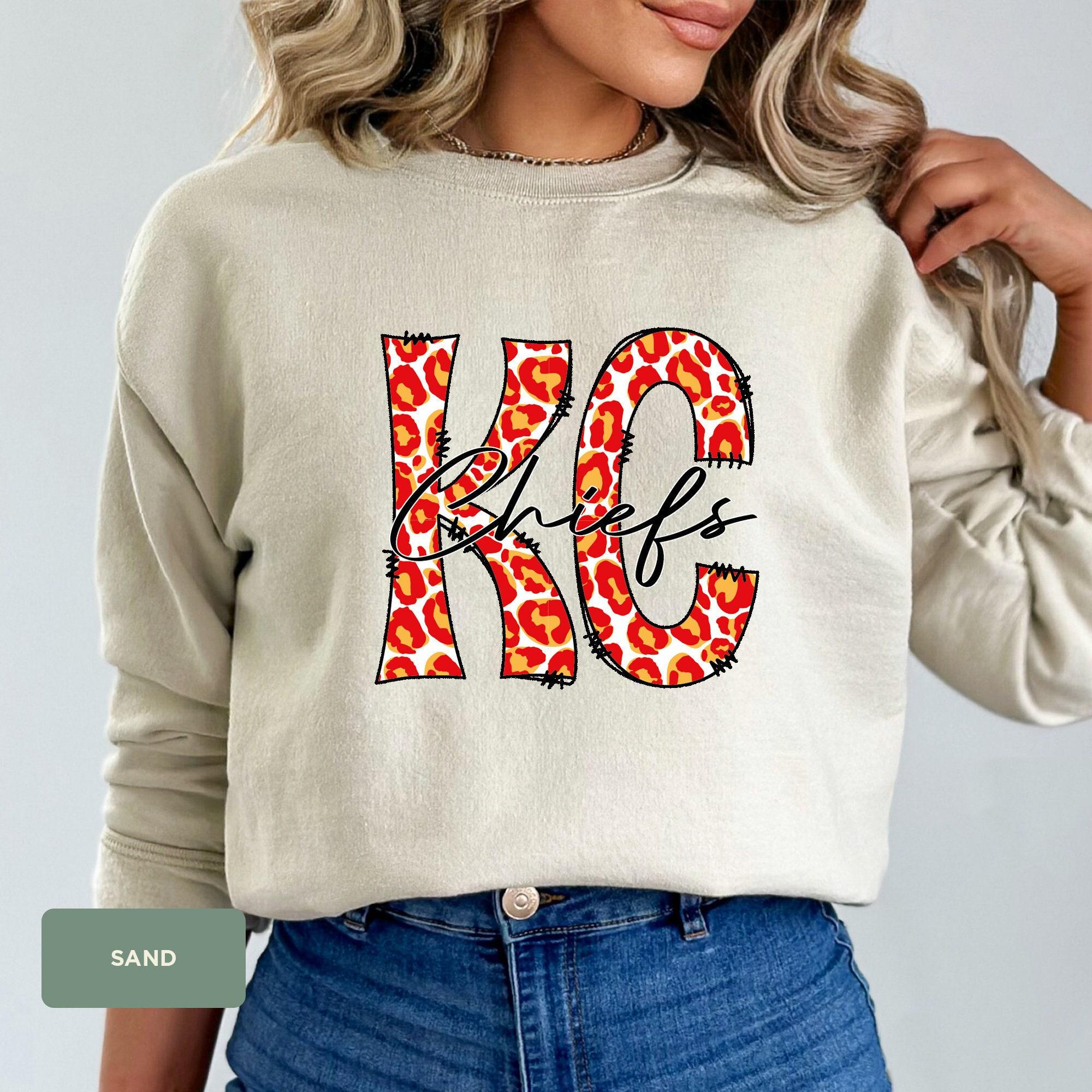 Chiefs Sweatshirt With Leopard
