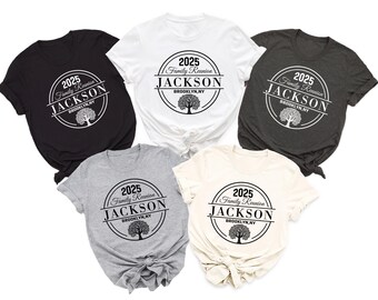 Custom Family Reunion Shirt: Personalized Matching Family Trip Tee