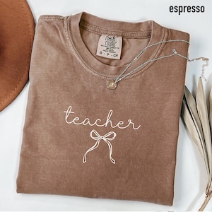 Comfort Colors® Cool Teacher Shirt, Back To School Tshirt, Best Teacher Gift, First Day Of School Teacher Shirt Gifts,Teacher Team Shirts