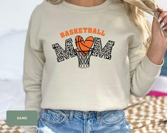 Basketball Mom Sweatshirt, Basketball Mom Shirt,Mothers Day Gift,Basketball Mom Tee,Basketball Game Day,Basketball Mom Shirt,Game Day Shirt
