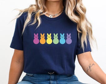 Easter Bunny Peeps Shirt, Easter Peeps Tee, Cute Easter Shirt, Happy Easter T-shirt, Kids Easter Toddler, Peeps Shirt, Easter Rabbit T-Shirt