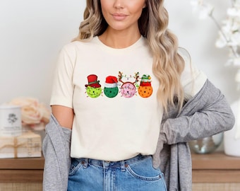 Pickleball Christmas Lights Shirt, Pickleball Player Christmas Shirt, Pickleball Lover Shirt, Pickle Ball Shirt, Pickleball Lover Shirt
