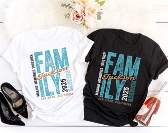 Custom Family Reunion Shirts: Matching 2025 Reunion Tees