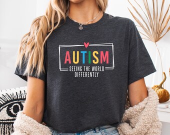 Autism Awareness Shirt: Seeing The World Differently Tee