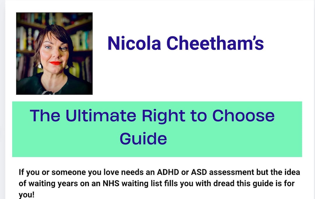 The Ultimate Guide - NHS Right to Choose for ADHD and Autism - Etsy UK