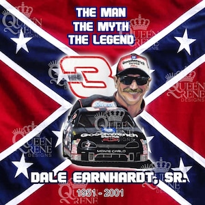 Dale Earnhardt, Sr. Der Mann der Mythos die Legende digitale Datei für Sublimation auf Bechern & mehr.  PNG/JPEG Nascars Größte!