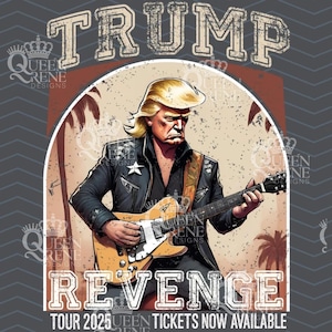 Trump Revenge Tour 2025 digitale Datei für Sublimation auf Bechern & mehr.