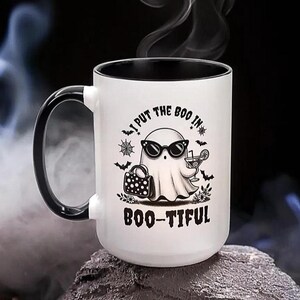 Ghost Diva Mug | Sassy Ghost Coffee Cup | Spooky Diva Halloween Mug | Funny Ghost Lover Gift | Cute Ghost Mug for Her | Halloween Coffee Mug