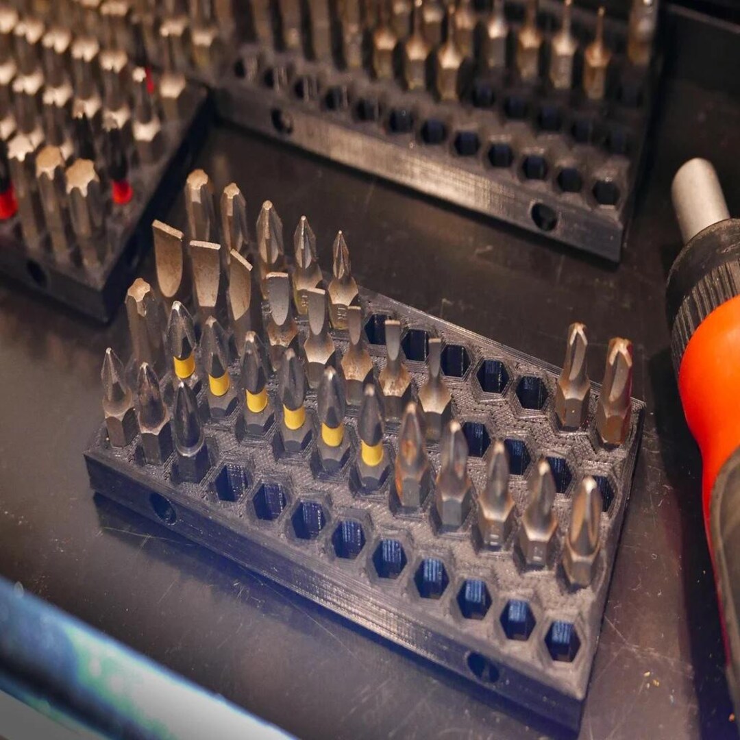 Hex Bit Holder Tray Organizer - Etsy