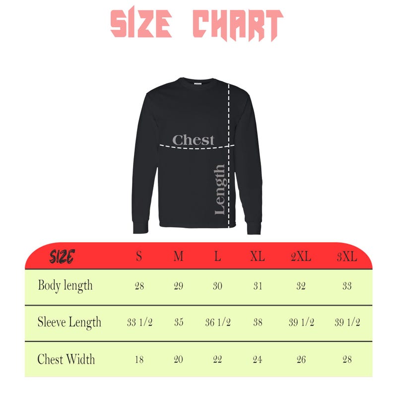 Gildan Heavy Cotton Long Sleeve T-Shirt - Bulk 6 Pack bild 2