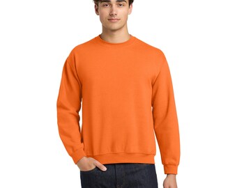 High Visibility Gildan Sweatshirt: Heavy Blend Cotton Blend Work Shirt