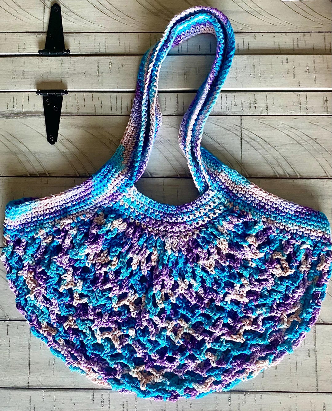Crochet Mesh Market Bag - Etsy