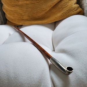 Vintage 1950 long smoke pipe