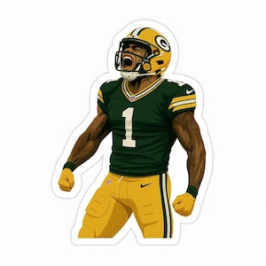 Green Bay Packers 12x12 Window Film Auto Decal