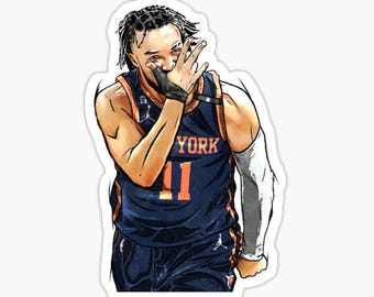 Jalen Brunson Sticker Decal pose knicks decal 4" new york