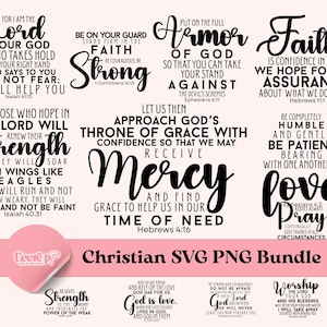 Bible Verse Scriptures 27 Svg PNG Files, Transparent Files, Sublimation, INSTANT DOWNLOAD, Crafting, Bible Verses