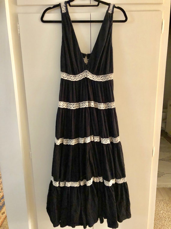 Vintage fiesta boho dress