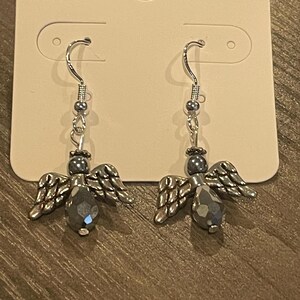 Angel earrings