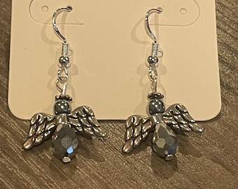 Angel earrings