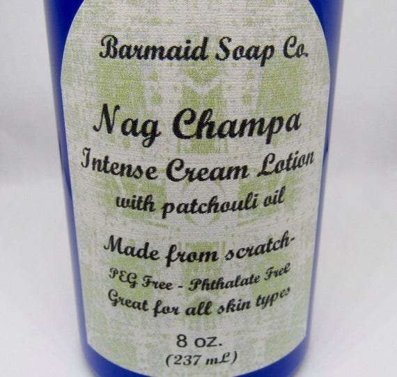 Barmaid Intense Cream Lotion- Nag Champa