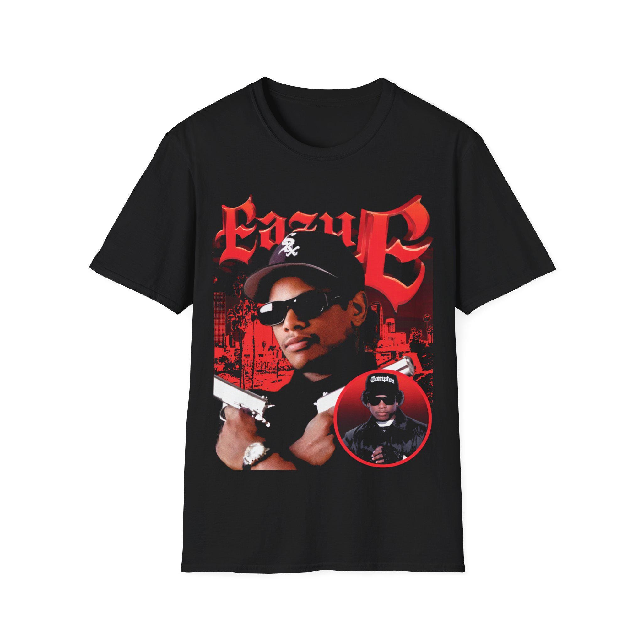 2010 N.W.A ヒップホップ バンド ラップ Tシャツ 黒 Eazy E NWA