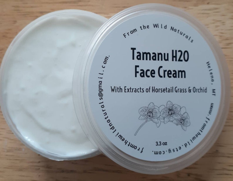 Tamanu H2O Face Cream quenches thirsty skin 3.3oz image 2