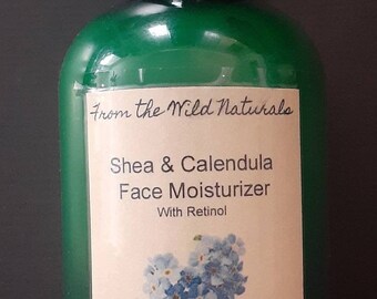 4oz Shea and Calendula Facial Moisturizer w/Retinol