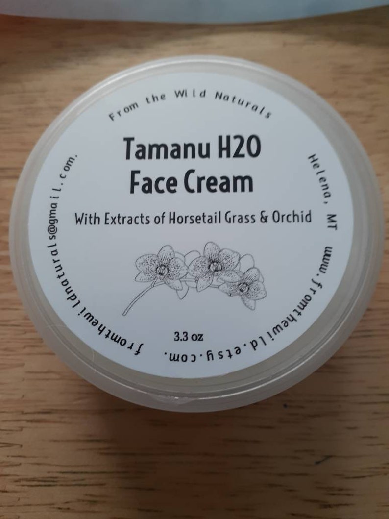 Tamanu H2O Face Cream quenches thirsty skin 3.3oz image 1