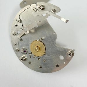 Jaeger LeCoultre Cal 219 Clock Movement Part Balance Fork Barrel Wheel Dial image 13