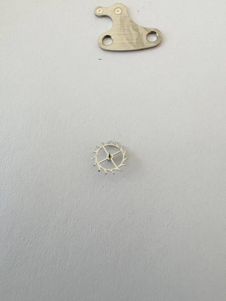 Jaeger LeCoultre Cal 229 Uhrwerkteil Unruhgabel Tonnenrad Platten Bild 7