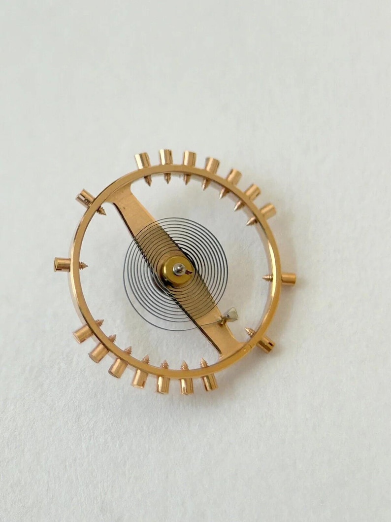 Omega Cal 354 Horlogeonderdelen Beweging Balans Vork Wielveer 350 351 352 353 355 afbeelding 14