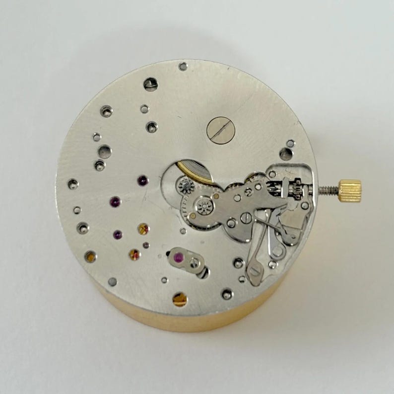 Frederic Piguet 21 Corum Watch Movement Part Balance Spring Plate Fork Barrel image 3