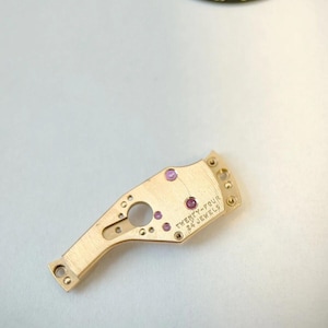 Omega Cal 565 Watch Movement Parts Balance Fork Wheel Spring Bridge Escapement 3 image 17