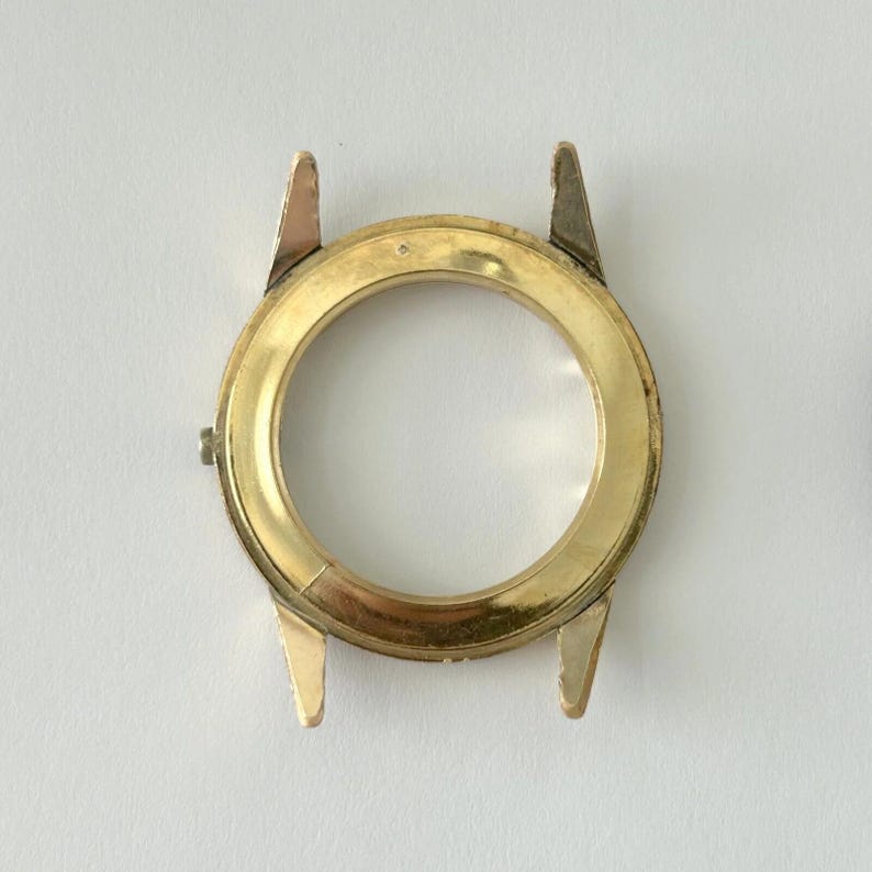 Kingston Watch 107 C Movement Parts Case Hands Dial Bezel Triple-Date Moon Phase image 3