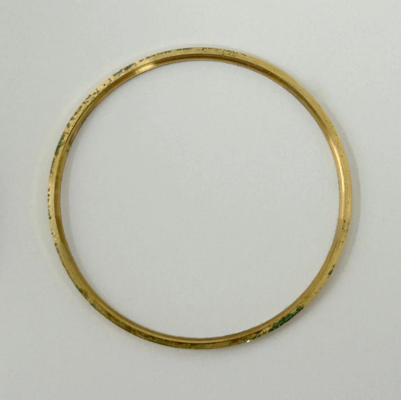 Parti dell'orologio Omega Cal 563 Movimento Calendario Disco Forcella Ruote Molle Ponte 33 immagine 4