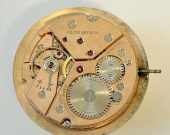„Hunton“ Cal 330 Uhrenteile Uhrwerk Balance Gabel Räder Federbrücke