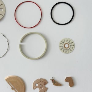 Omega Caliber 1020 Movement Parts Fork Wheel Spring Bridge 1010 1012 1021 1022 6 image 6