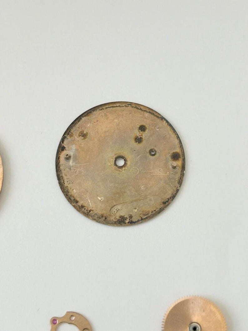 Omega Cal 30 T2 PC Watch Movement Parts Wheel Spring Bridge Dial Hands 30T2 2 image 10