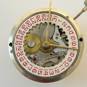 Le Jour Cal P 336-N Composants de la montre Mouvement Fourche à ressort Pont image 2