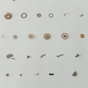 Omega Cal 500 Delar Urverk Balans Gaffel Hjul Fjäderbrygga 501 502 503 505 4 bild 7