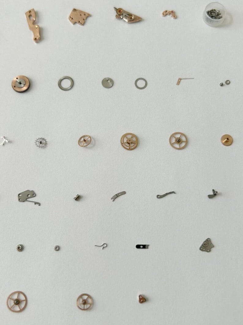 Omega Cal 500 Delar Urverk Balans Gaffel Hjul Fjäderbrygga 501 502 503 505 4 bild 7