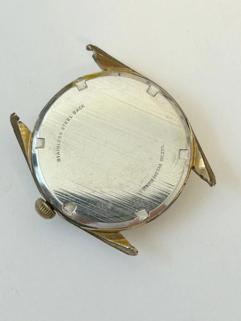 Wittnauer Cal C11K Watch Parts Movement Balance Spring Dial Hand Case Fork image 4