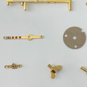 Jaeger LeCoultre Cal 210 Uhrwerk für Teile Balance Fork Key Knob Barrel Bild 2