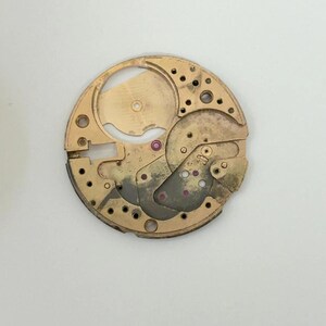 Omega Cal 420 Watch Parts Movement Balance Fork Wheel Spring Dial Bridge 2 image 8