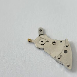 Zodiac Cal 70-72 Watch Movement Part Balance Fork Wheel Spring Bridge Disk Sea image 12